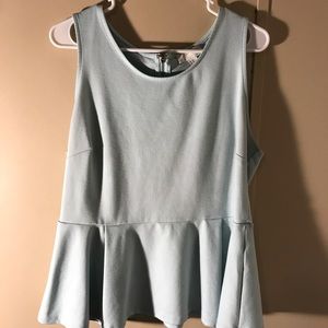 Forever 21 turquoise shirt